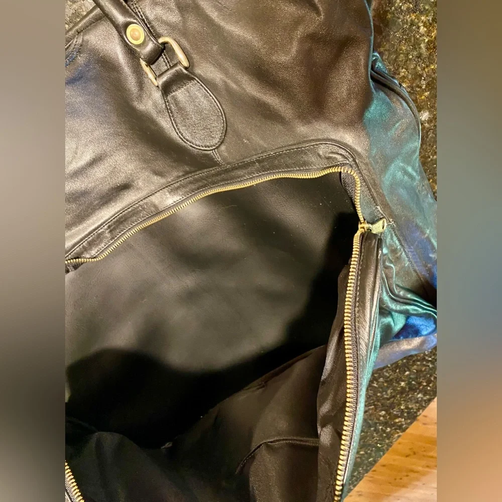 🔥Vintage Genuine Leather Carry-On Garment Hanging Bag🔥 Unisex